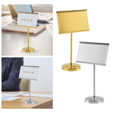Maxbell Business Card Holder for Desk Card Name Stand Display for Exhibition Gold
