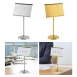 Maxbell Business Card Holder for Desk Card Name Stand Display for Exhibition Gold