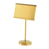Maxbell Business Card Holder for Desk Card Name Stand Display for Exhibition Gold