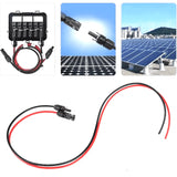 Maxbell Solar Wire Extension PV Wire Connecting Connector Cable for Solar Panels