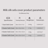 Maxbell Elastic Sofa Cover Slipcover Couch Cover Breathable for Living Room 74.8inch to 91.5inch