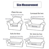 Maxbell Elastic Sofa Cover Slipcover Couch Cover Breathable for Living Room 74.8inch to 91.5inch
