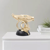Maxbell Hand Resin Statues Sculptures Hand Gesture Figurines Tabletop Decors Wedding Hold Hand