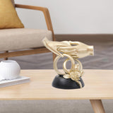 Maxbell Hand Resin Statues Sculptures Hand Gesture Figurines Tabletop Decors Wedding Hold Hand