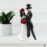 Maxbell Skeleton couple Ornaments Tabletop Living Room Anniversary