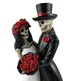 Maxbell Skeleton couple Ornaments Tabletop Living Room Anniversary