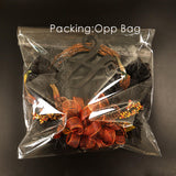 Maxbell 18inch Halloween Wreath Hanging Maple Leaves Wall Party Photo Props Decor