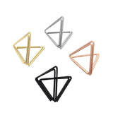 Maxbell 45 Pieces Table Card Holders Table Number Holders for Anniversary Party Rose Gold