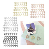 Maxbell 45 Pieces Table Card Holders Table Number Holders for Anniversary Party Rose Gold