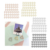 Maxbell 45 Pieces Table Card Holders Table Number Holders for Anniversary Party Rose Gold