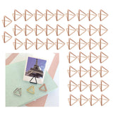 Maxbell 45 Pieces Table Card Holders Table Number Holders for Anniversary Party Rose Gold