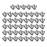Maxbell 45 Pieces Table Card Holders Table Number Holders for Anniversary Party Black