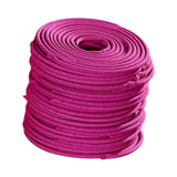 Maxbell 24Pcs Incense Coils Living Room Bedroom Fragrance for Home Teahouse Office Rose Red