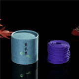 Maxbell 24Pcs Incense Coils Living Room Bedroom Fragrance for Home Teahouse Office Purple