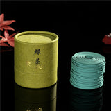 Maxbell 24Pcs Incense Coils Living Room Bedroom Fragrance for Home Teahouse Office Green