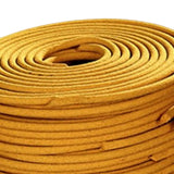 Maxbell 24Pcs Incense Coils Living Room Bedroom Fragrance for Home Teahouse Office Yellow