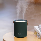 Maxbell Portable USB Air Humidifier and Handle 1.2L for Dorm office Green