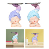 Maxbell Girl Statue Storage Tray Child of The Sea Desktop Crafts Collectible Durable