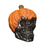Maxbell Skull Decor Prop Halloween Resin Skull Ornament for Home Tabletop Office StyleA