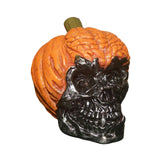Maxbell Skull Decor Prop Halloween Resin Skull Ornament for Home Tabletop Office StyleA
