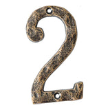 Maxbell Home Number Rust Protection DIY Crafts Vintage for Garden sign 2