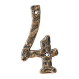 Maxbell Home Number Rust Protection DIY Crafts Vintage for Garden sign 4