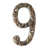 Maxbell Home Number Rust Protection DIY Crafts Vintage for Garden sign 9