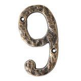 Maxbell Home Number Rust Protection DIY Crafts Vintage for Garden sign 9