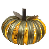 Maxbell Vivid Halloween Pumpkin Lamp Sculpture Light for Office Shelf NightStand