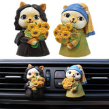 Maxbell Car Air Freshener Diffuser Air Vent Clips Odor Car Interior Accessories