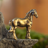 Maxbell Multipurpose Horse Statue for Landscape Pavilion Festivals DIY Accessories