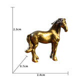 Maxbell Multipurpose Horse Statue for Landscape Pavilion Festivals DIY Accessories