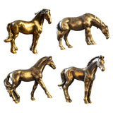 Maxbell Multipurpose Horse Statue for Landscape Pavilion Festivals DIY Accessories