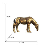 Maxbell Multipurpose Horse Statue for Landscape Pavilion Festivals DIY Accessories