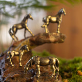 Maxbell Multipurpose Horse Statue for Landscape Pavilion Festivals DIY Accessories