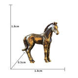 Maxbell Multipurpose Horse Statue for Landscape Pavilion Festivals DIY Accessories