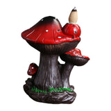 Maxbell Backflow Incense Burner Waterfall Incense Cone Holder for Home Decor