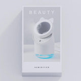 Maxbell Personal Air Humidifier Diffuser Lighted Vanity Mirror LED Nightlight Quiet
