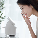 Maxbell Personal Air Humidifier Diffuser Lighted Vanity Mirror LED Nightlight Quiet
