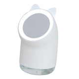 Maxbell Personal Air Humidifier Diffuser Lighted Vanity Mirror LED Nightlight Quiet