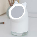 Maxbell Personal Air Humidifier Diffuser Lighted Vanity Mirror LED Nightlight Quiet