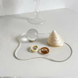 Maxbell Table Mat Heat Insulation Clear Coaster for Living Room Desk Restaurant