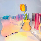 Maxbell Table Mat Heat Insulation Clear Coaster for Living Room Desk Restaurant