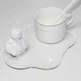 Maxbell Table Mat Heat Insulation Clear Coaster for Living Room Desk Restaurant