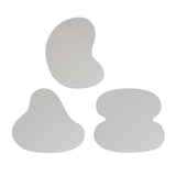 Maxbell 3Pcs Irregular Acrylic Coasters Ornaments Clear Desktop