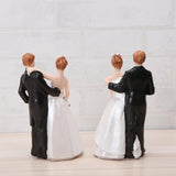 Maxbell Couple Figurine Decorative Statue Resin Ornament for Party Desktop Bedroom