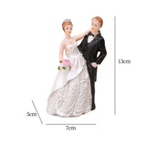 Maxbell Couple Figurine Decorative Statue Resin Ornament for Party Desktop Bedroom