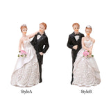 Maxbell Couple Figurine Decorative Statue Resin Ornament for Party Desktop Bedroom