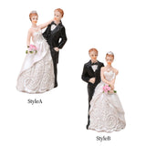 Maxbell Couple Figurine Decorative Statue Resin Ornament for Party Desktop Bedroom