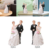 Maxbell Couple Figurine Decorative Statue Resin Ornament for Party Desktop Bedroom